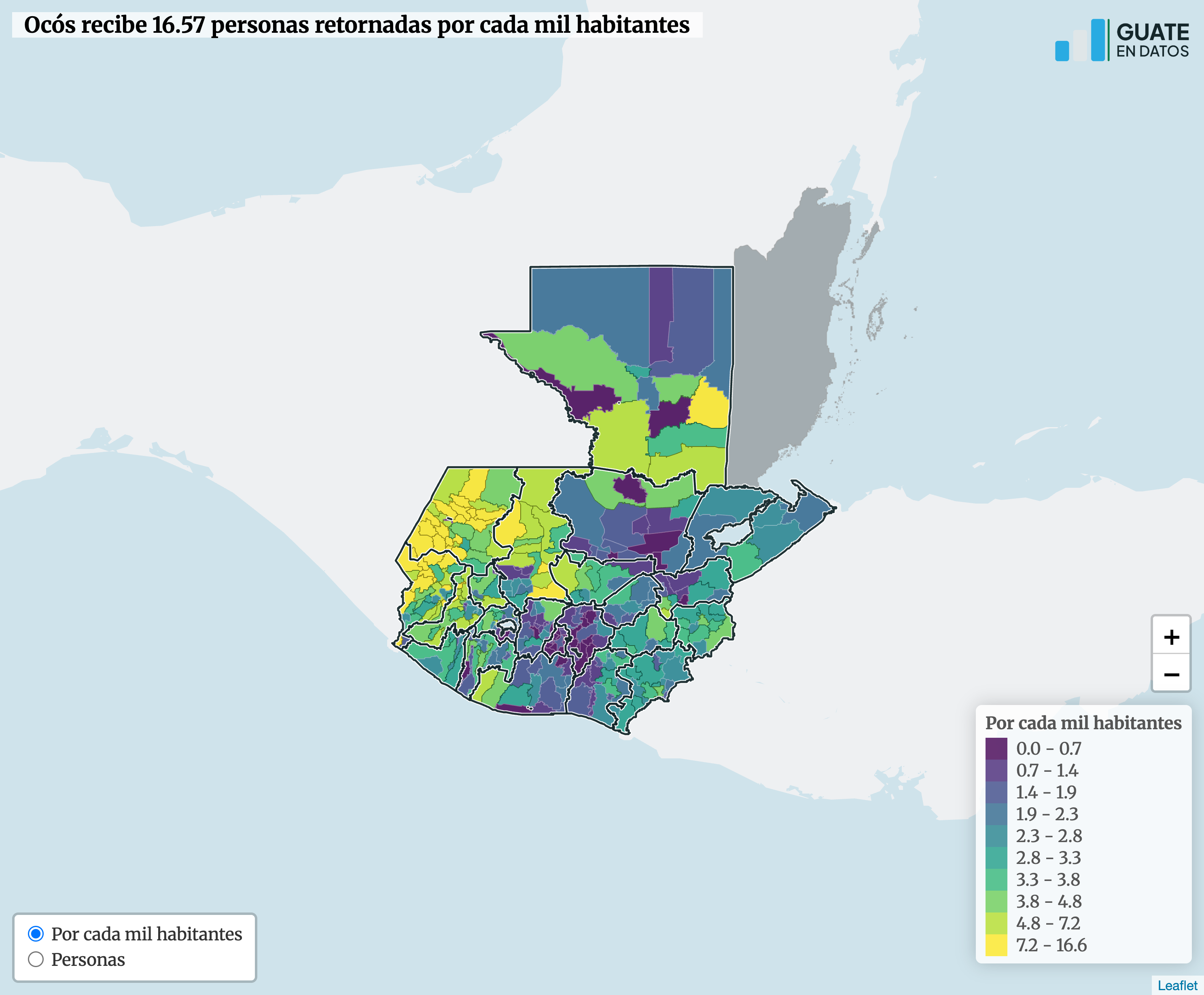 Versión estática de la gráfica retorno-mapa